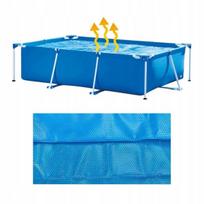 Burbulinė plėvelė, saulės danga baseinui 3x2m