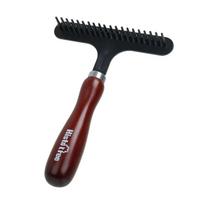 Pet Hair Remover with Wooden Handle Dog Deshedding Brush Puppy Cat Comb Brushes Kitten Dogs Grooming Shedding Tool Pets Supplies kava