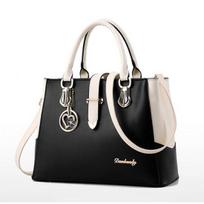 Didelės talpos odinės rankinės Crossbody pečių krepšys 32cm*13cm*23cm vyno raudonos spalvos