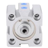 SDA20x10 Dvigubo veikimo aliuminio lydinio plonas pneumatinis cilindras 20 mm vidinis skersmuo 10 mm eiga