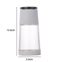 Glass Spice Grinder Bottle for Pepper, Sea Salt, and Spices žalia