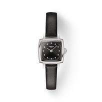 Tissot Leather Strap black Dial Men's Fashion Watch T058.109.16.056.00 juoda