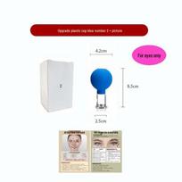 Enhanced Silicone Facial Cupping Set for Skin Lifting and Beauty white