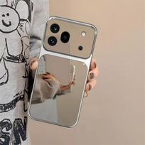 Case for HONOR 600 Pro Trending Big Window Cover Mirror Phone Casing HONOR 600 Pro gray