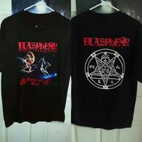 Blasphemy gods of war shirt All Size S5XL 2 Side Black Men Unisex T-Shirt XL black