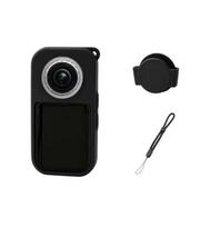 Silicone Protective Case for Insta360 X6, Soft Skin Cover Sleeve with Lens cover & Lanyard for X6 Sports Camera Accessories juoda