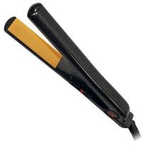 CHI Tourmaline Ceramic Series Flat Iron Hair Straightener for Silky Smooth Hair Ideal for Straightening or Curling Hair 1-Inch Iron black