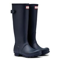 Hunter [Moteriški] Originalūs Reguliuojami Aukšti Lietaus Batai - Tamsiai Mėlyni Wft1001Rmanvy Navy/220 black