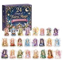 2D -Day Countdown Advent Calendar with Surprises for Holiday Fun One Size mėlyna