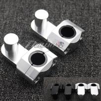 Motorcycle Accessories Handlebar Riser Fit For YAMAHA TW200 all year  FZ6/FZ6S FAZER FZ1/FZ1S FAZER FZ8 XJ6 XSR700 XSR900 sidabras