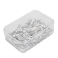 100pcs   Box Dental Tapered Polisher Dental Low Speed Handpiece Polishing Brushes white