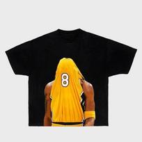 Bryant Bubble Gum Pop Vintage Short Sleeves T-shirt Summer Men Women Streetwear Y2K Fashion Harajuku Basketball Tee Casual Tops XXXL raudona