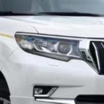 Smoked Headlight Film for 18-26 Toyota Camry, Avalon, RAV4, Corolla, Prado - TPU Transparent Transparent gray