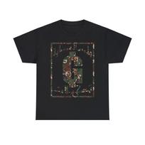 Goth Money Records - GMR Arabiško Kamufliažo Dėžutės Logotipo Marškinėliai - Goth Money Dėvėjimo Prekės L gray