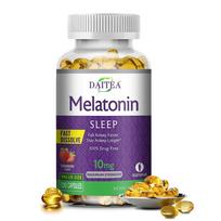Night Time Fast Dissolve Capsules, Strawberry Flavor, Vegetarian Dietary Supplement, 120 Count 120 Capsules