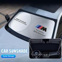 1 vnt. Automobilio priekinio stiklo apsauga nuo saulės Dangtelis Anti UV Atšvaitas Automobilio priedai BMW E90 E60 E46 E39 F30 F10 E87 X3 X4 X5 X1 G30 G20 gray