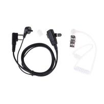 Acoustic Tube Ptt Mic Earpiece Walkie Talkie Headset one size