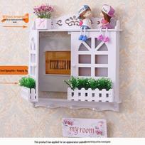 Modern No-Drill Decorative Painting for Main Switch Breaker Box Cover in Living or Dining Room gray
