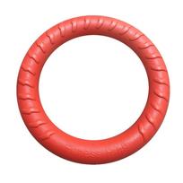 Pet Eva Latex Pull Rings Supplies Toys Dogs Tooth Chew Toy Joint Dog Play Toy Indestructible Large Safe Dog Tough Toys Resistant 29cm raudona