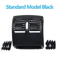 Car Rear Air Conditioner AC Vent Grille Outlet Cover For Mercedes Benz W204 C180 200 220 300 350 2007-2013 W207 E High-end Dark Gray gray