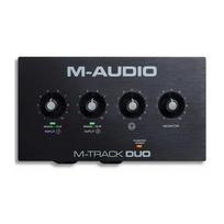 M-Audio M-Track Duo Studijos Garso Sąsaja black