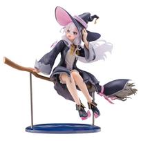 20cm Elaina Kelionė Anime Figūrėlė Ragana Suknelė Ragana Elaina Veiksmo Figūrėlė PVC Kolekcinis Modelis Lėlė Žaislas Kalėdinėms Dovanoms gray