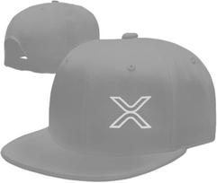 Xrp Ripple Hat Black Flat Brim Trucker Hats Adjustable Trendy Baseball Cap Adjustable black