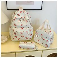 Women Fruit cherry backpack girls student schoolbag travel backpack juoda