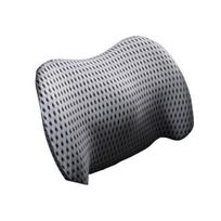 Car Cushion Breathable Memory Foam Lumbar Support Pillow for Driving And Office Chair black