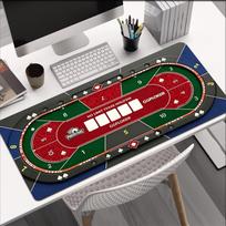 Texas Poker Mouse Pad Non-slip Gaming Mousepad Mouse Mat Game Mechanical Keyboard Desk Mat Tapis De Souris Tappetino Per Mouse 30cmx80cm(11.8x31.5inch) red