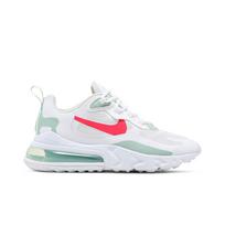 Nike Womens Air Max 270 React 'White Pistachio Crimson' (women's sizes) White / Pistachio Frost / Laser Crimson Running Shoes CV3025 100 38.0 white