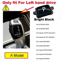 Automobilio priedai Pavarų perjungimo svirties rankenėlė P parkavimo mygtukas Jungiklis BMW 1 2 3 5 6 7 serijai F30 F10 F01 F02 X1 X3 X4 F30 F32 F48 Bright UNLOCK A black