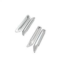 GL1800 radiatoriaus angos ventiliacijos angos apdailos motociklo apdailos dalys, skirtos „Honda Goldwing GL 1800 Gold Wing 1800 Tour 2018–2022“ motociklui Gloss Chrome white