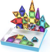 Picasso Tiles - Nano Magnetic Tiles Travel Set, 40 Pcs (PN010)