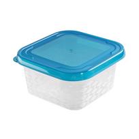 Kvadratinis maisto indas mėlynas box 13,9x13,9 cm 800 ml