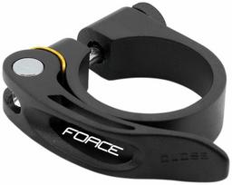 Šakotuvas FORCE seatpost clamp with quick release - 34,9mm, aliuminio, juodas