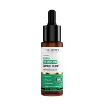 Dr. Sheth's Kesar & 2% Kojic Acid Ampoule Serum | Helps prevent pigmentation & dark spots | Promotes glowing skin | Non-sticky & lightweight | 30 black