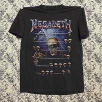 Vintage Megadeth TShirt Band Tees Skulls Tee XXXL gray