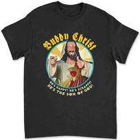 Buddy Christ Jay And Silent Bob Dogma View Askew Clerks Christmas Gift T-shirt 6GDE M beige