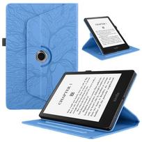 Suitable for Amazon Kindle Paperwhite 7 12th 2024 protective case with rotating stand and tree of life design Amazon Kindle Paperwhite rožinė