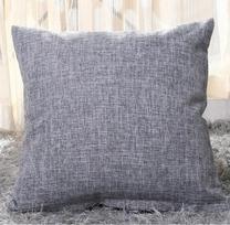 Vienos spalvos lininės pagalvės užvalkalai 45X45CM(18X18colių)  Plaunami minkšti lininiai dekoratyviniai pagalvių užvalkalai sofai, sofa, automobiliui 450mm*450mm beige