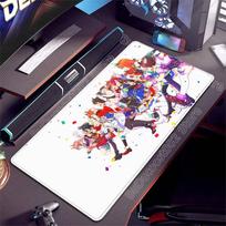 Umamusume Pretty Derby Tokai Teio Anime Mousepad Cute Pretty Non-slip Rubber Mouse Pad Laptop Gaming Large Keyboard Pad Desk Mat 30cmx60cm(11.8x23.6inch) gray