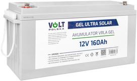 Battery Volt Polska GEL ULTRA SOLAR 12V 160Ah (6AKUGEL160)