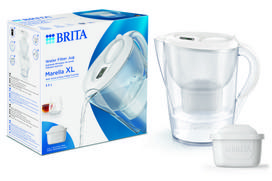 Vandens filtravimo indas, su filtru Brita Marella XL, 3.5 l, balta sp.