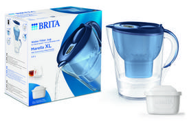Vandens filtravimo indas, su filtru Brita Marella XL, 3.5 l, mėlyna sp.