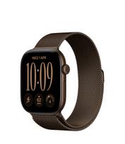 Išmanusis laikrodis Apple Watch Series 12 GPS 42mm MKDC4ET/A, dark bronze aluminium korpusas su dark bronze milanese loop dirželiu