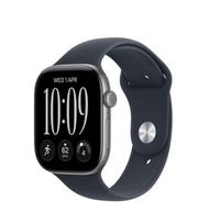 Išmanusis laikrodis Apple Watch Series 12 GPS 42mm MJE74ET/A, space grey aluminium korpusas su navy blue sport dirželiu - S/M