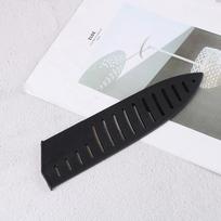 Juodo plastiko virtuvinio peilio ašmenų apsauginis dėklas 8 colių peiliui black