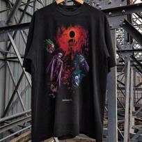 Šedevras Berserk GODHAND Vintage Anime Marškinėliai Trumpomis Rankovėmis Unisex T-shirt S-4XL S black