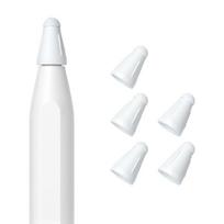 5Pcs Pencil Nib Protector Silicone Fiber Cover Sleeve For Pencil 1/2/3 Quiet Tablet Writing Pencil Accessories